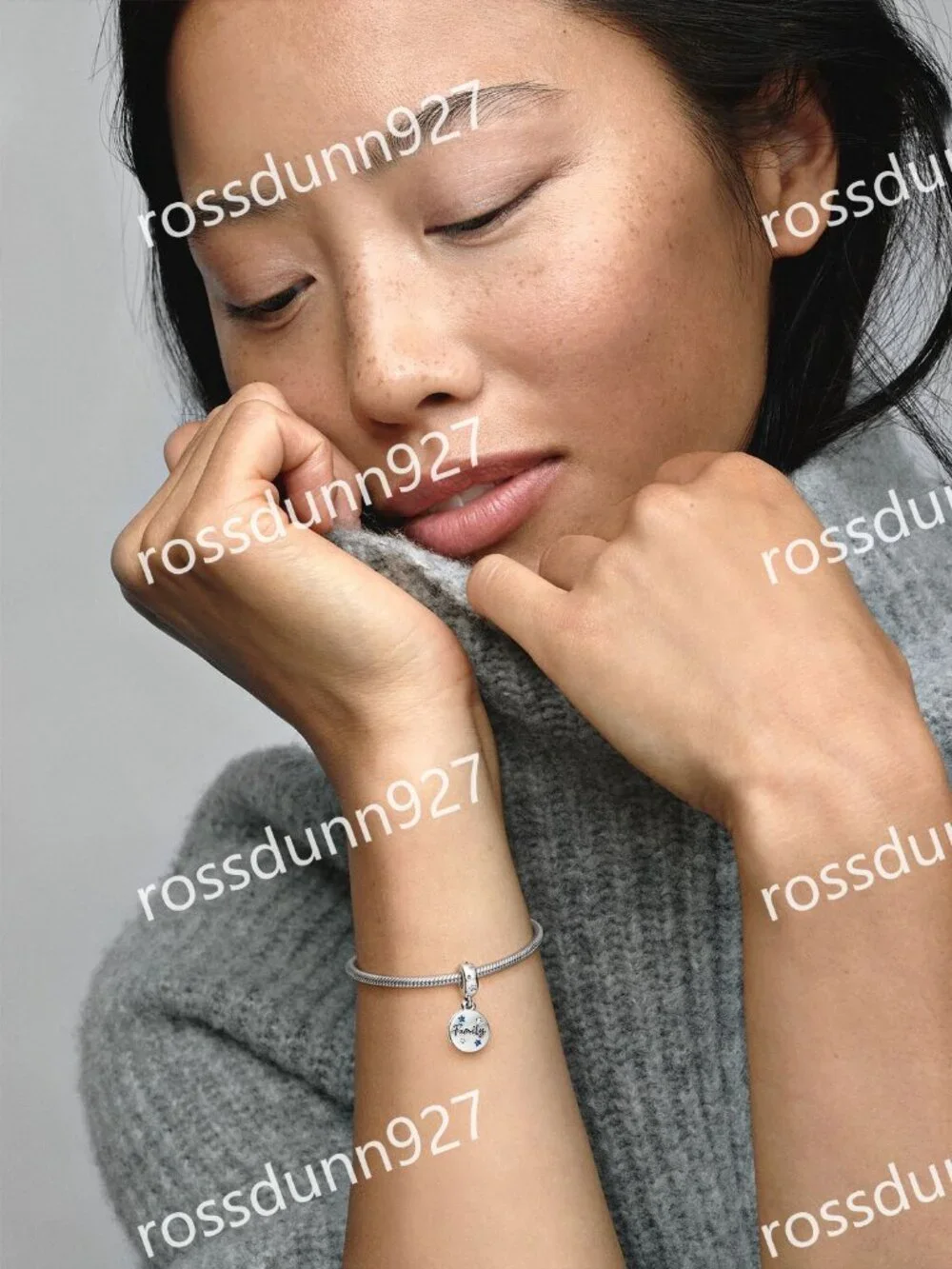 Pandora Family Love Double Dangle Charm